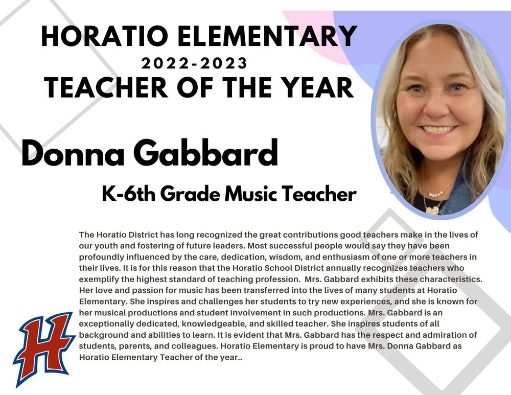 Elementary Teacher of the Year